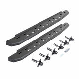 Go Rhino 69613157ST - RB30 Slim Line Running Boards with Mounting Bracket Kit - Protective Bedliner Coating
