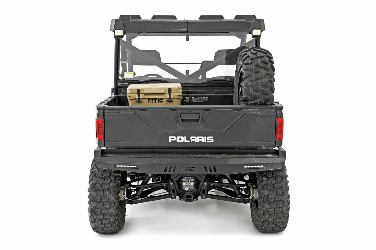 Rough Country - LED Light - RR Cage Mount - 2" Chrome Pair - Wide Angle - Polaris Ranger 1000 Ranger XP 900 1000 - 93144