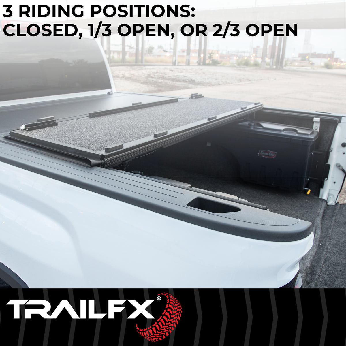 TrailFx - HF3 Pro Tonneau Cover For GM Silverado/Sierra 6.5' (TFX1710)