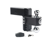 Weigh Safe 6" Drop Hitch with 3" Shank - WS6-3-CER-BLA