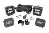 Rough Country - LED Light Kit - Ditch Mount - 2" Black Pair - Spot - Toyota Tundra (22-24) - 71071