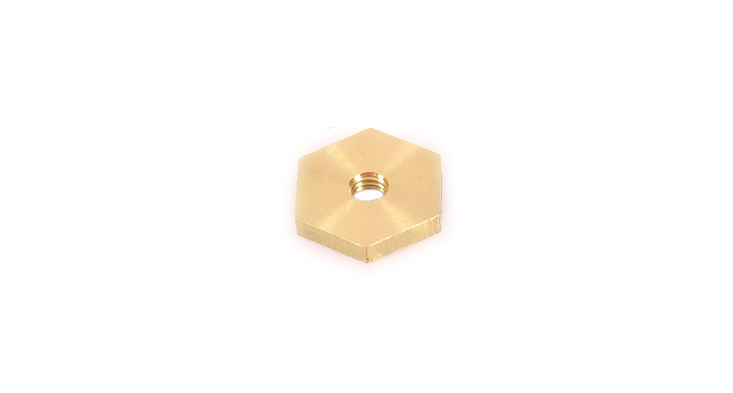 Rhino Rack - Rola Track M6 x 20.57mm x 3.5mm Brass Hex Nut (x10) - N036-BP
