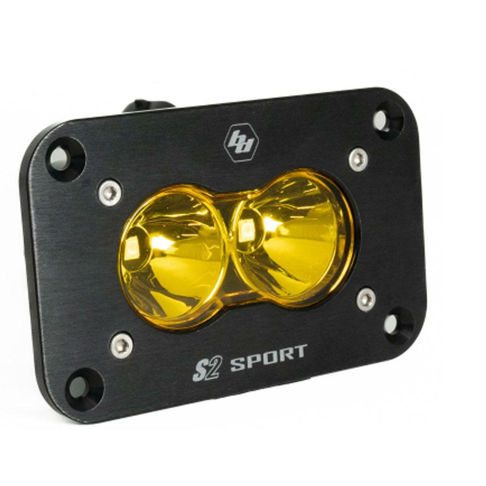 Baja Designs - 541011 - S2 Sport Black Flush Mount LED Auxiliary Light Pod