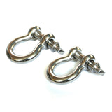 Rugged Ridge - D-Ring Shackles,  3/4 Inch, Stainless Steel, Pair - 11235.05