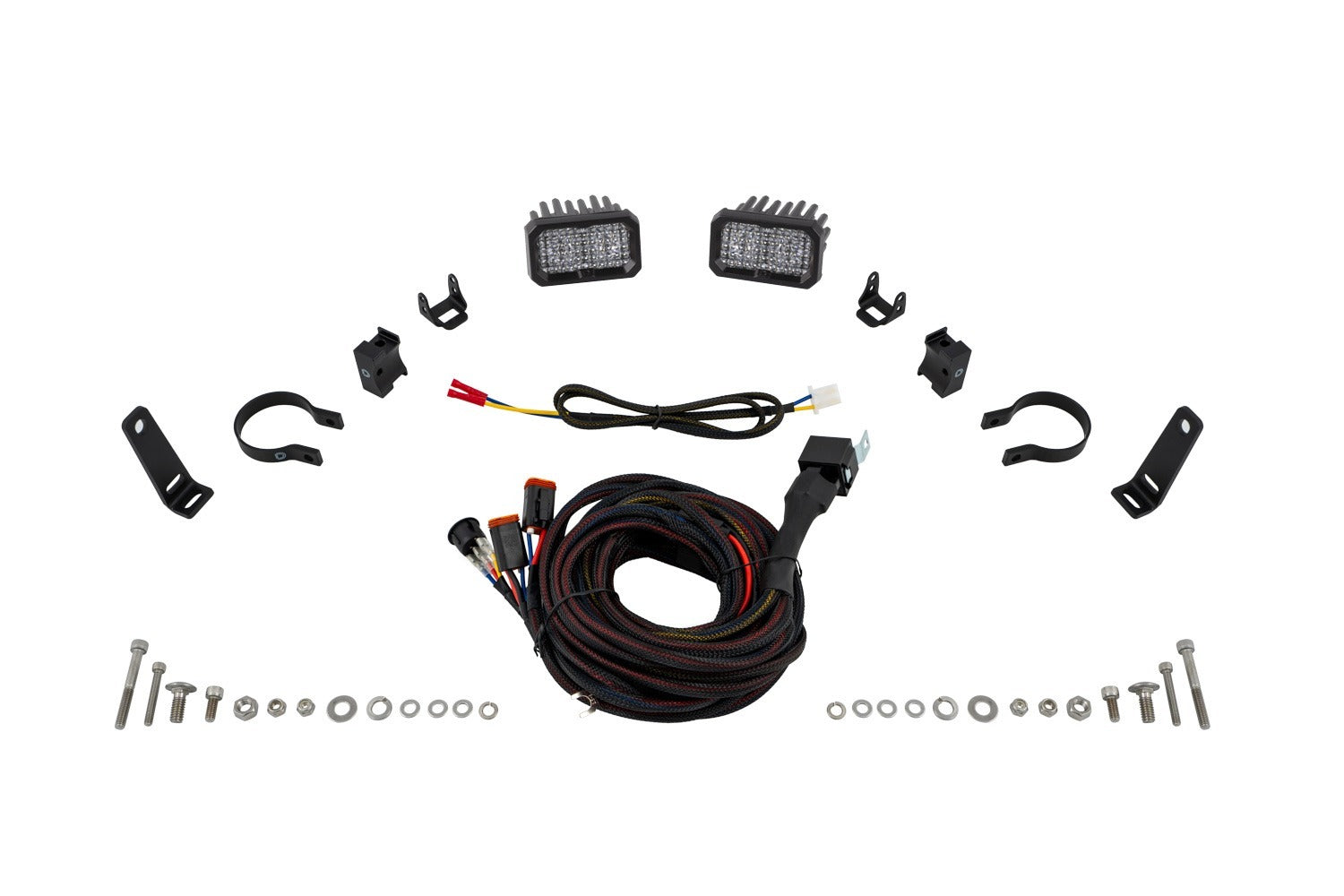 Diode Dynamics - Stage Series 2 Inch Roll Bar Reverse Light Kit, SSC2 Sport (pair) - DD7667 - DD7667