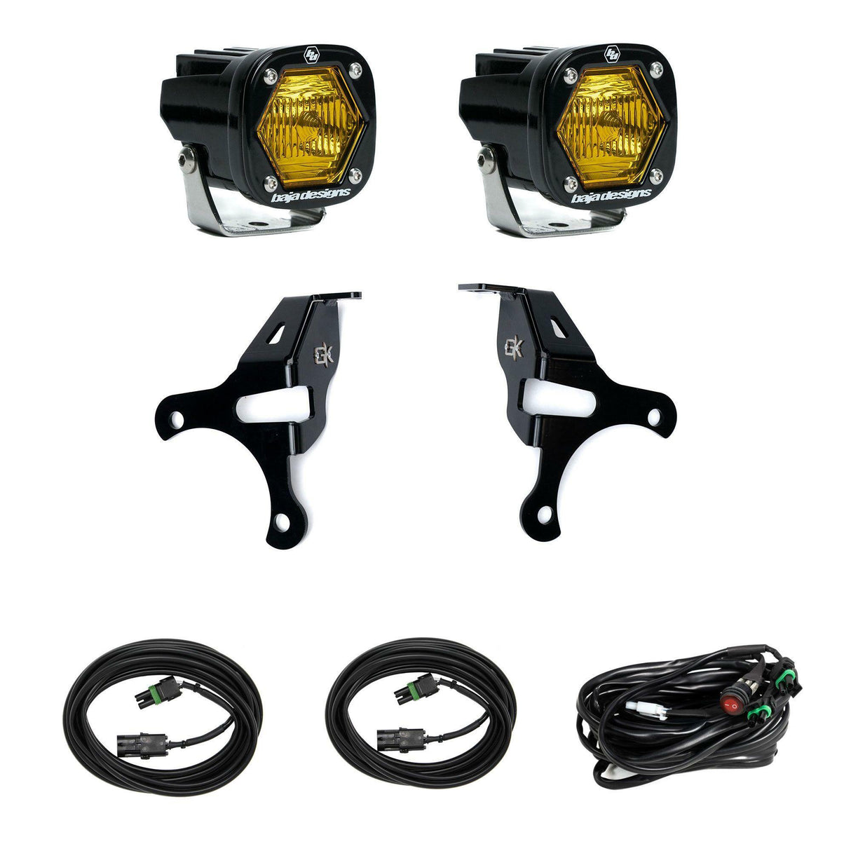 Baja Designs - 44-9588 S1 Knuckle Pods Light Kit