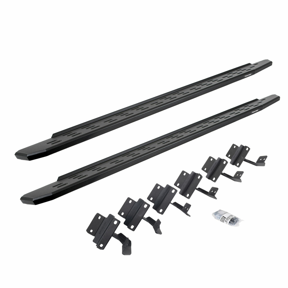 Go Rhino 69615087PC - RB30 Running Boards with Mounting Bracket Kit - Textured Black