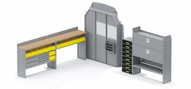 Holman - Van Storage System Kit - 4004M