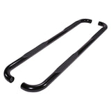 TrailFx - 3" Round Step Bar For Toyota Tacoma Crew- Black (1150522053)