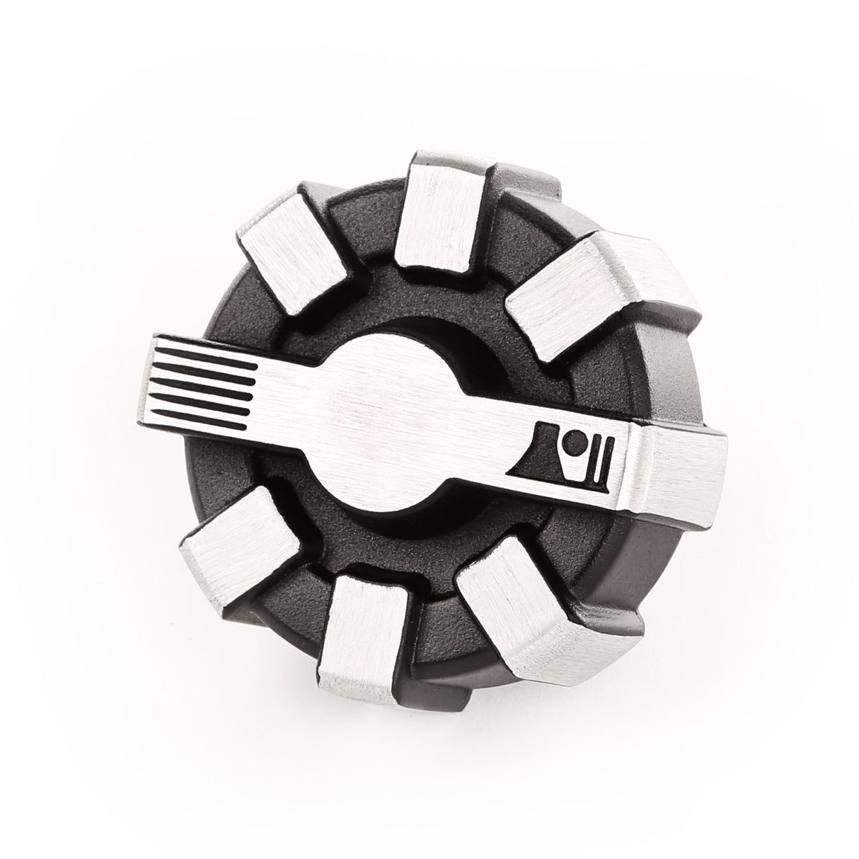 Elite Fuel Cap, Brushed, Aluminum; 01-21 Jeep Wrangler & Gladiator JK/JL/JT