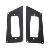 Go Rhino 281281T - BR20 Light Plates - Textured Black