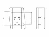 Front Runner - Universal Awning Brackets - RRAC036