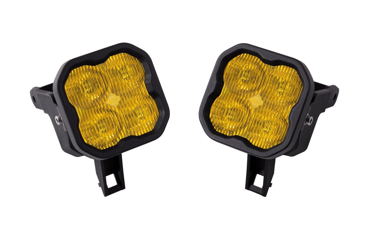 Diode Dynamics - SS3 Sport Type SDX Kit ABL Yellow SAE Fog - DD7102