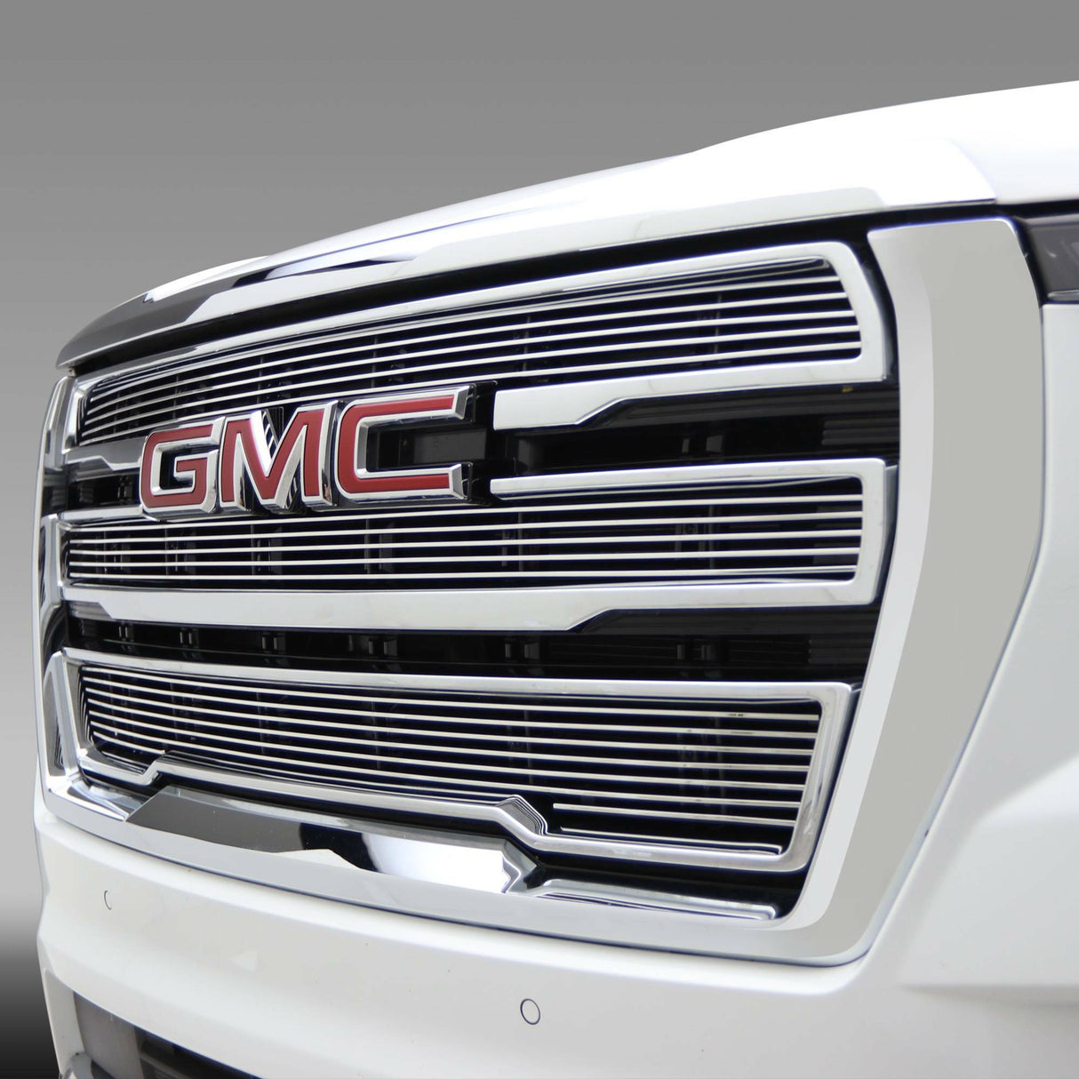 T-Rex Grilles - T-Rex Billet Grille, Polished, Aluminum, 3 Pc, Overlay - 21173