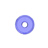 KC Hilites - Cyclone V2 LED - Replacement Lens - Blue - Single - 4404