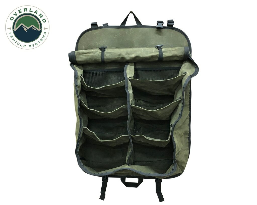Overland Vehicle Systems - Camping Gear Storage Bag - #16 Waxed Canvas - 21139941