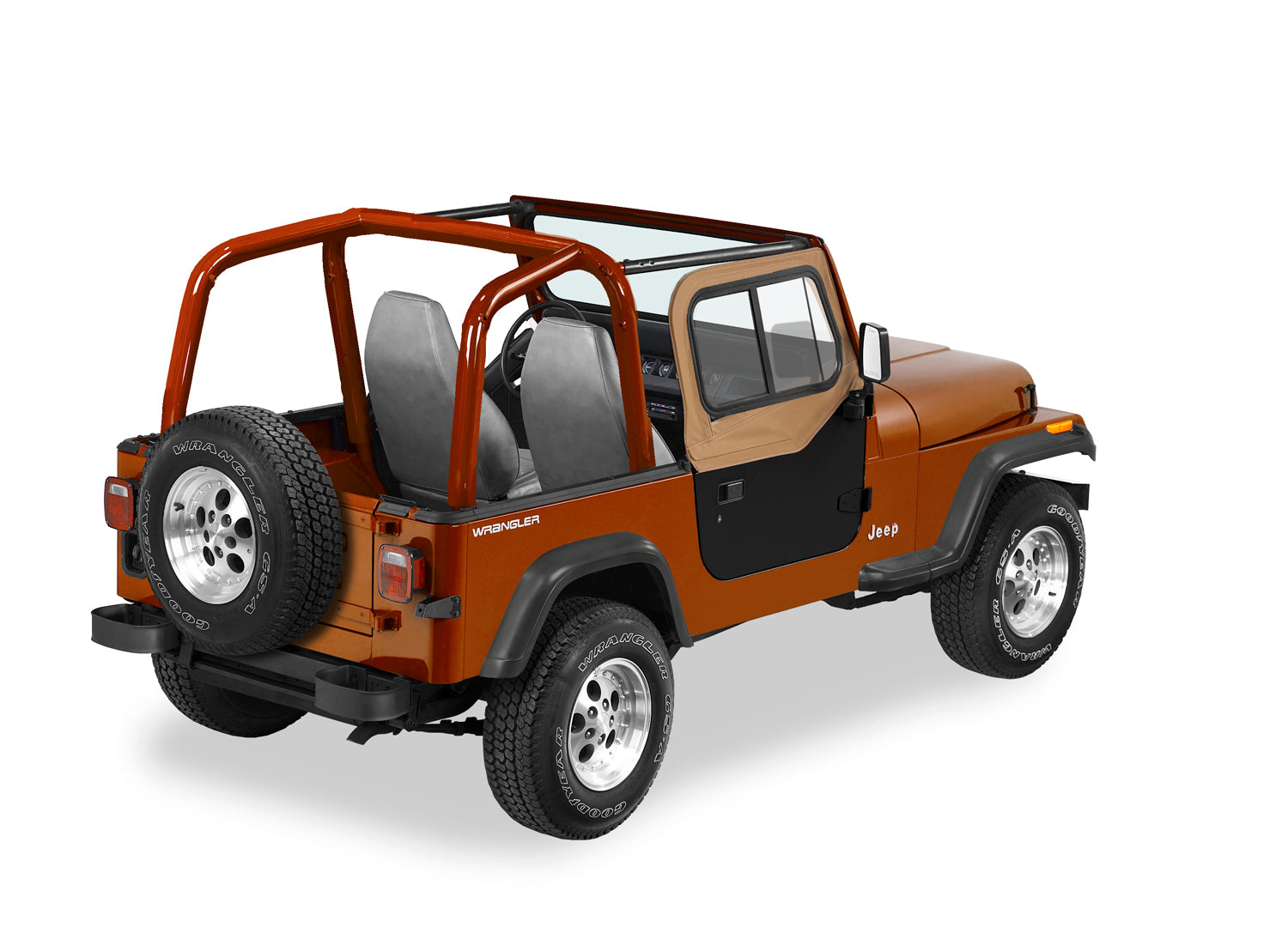 Bestop - 51785-37 - Upper Door Sliders