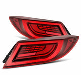 AlphaRex 675030 LED Taillights Vivid Red