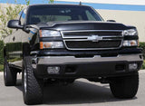 T-Rex Grilles - 2 Pc Small Mesh Mild Steel Upper Class Grille Overlay - 51106