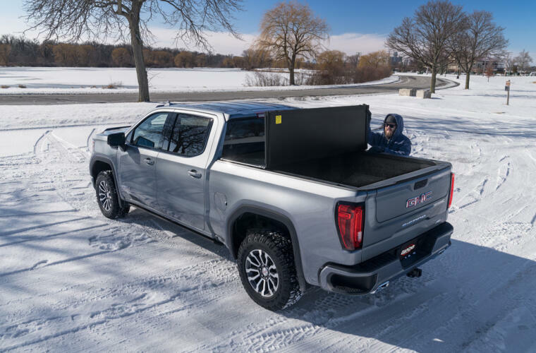 Undercover -  Triad Hard Folding Truck Bed Cover - TR36008