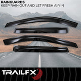 TrailFx - 4-Piece Window Vent  For Nissan Rogue (4902H)