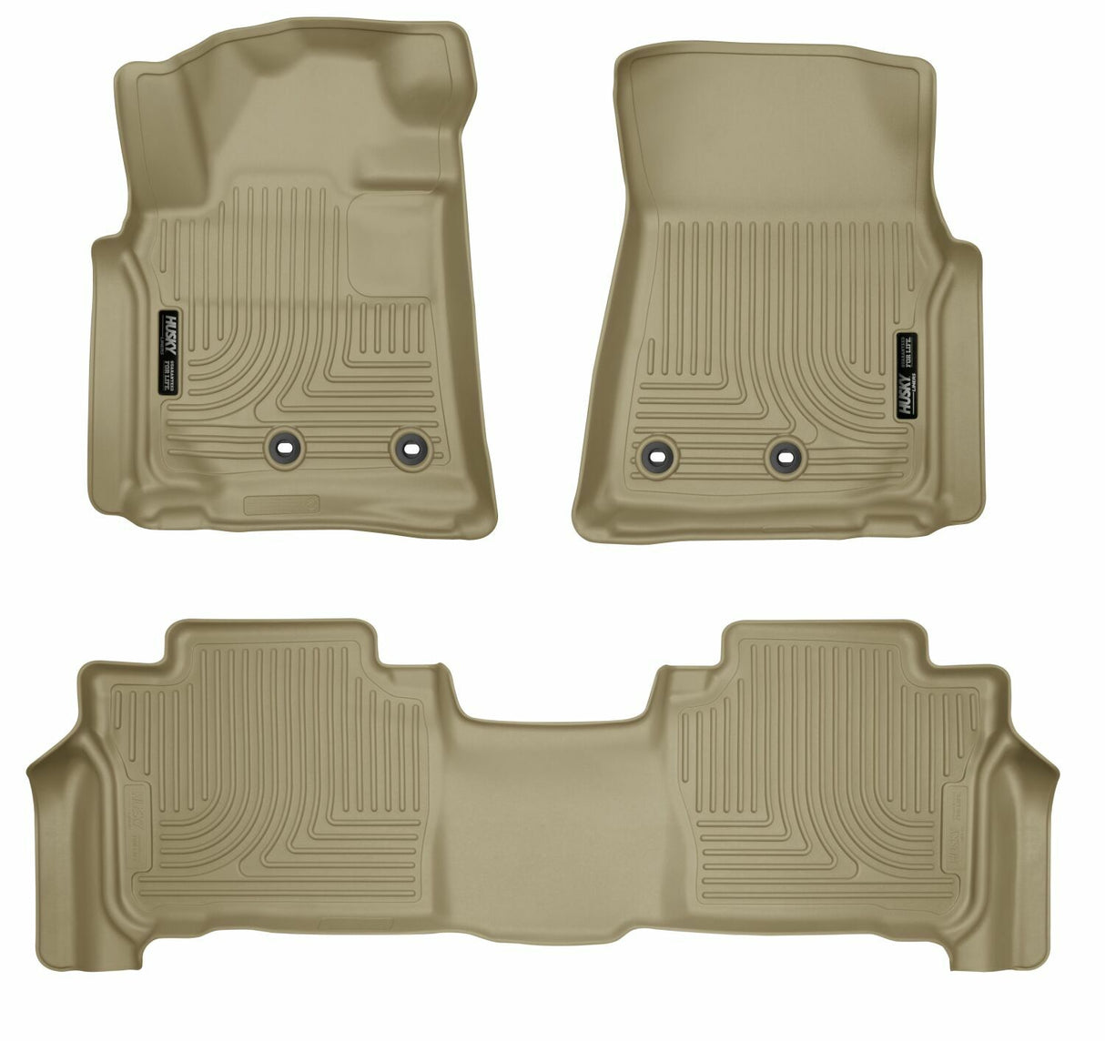 Husky Liners 96093HUL Weatherbeater - Front & 2nd Seat Floor Liners