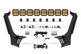 Diode Dynamics - Jeep JL SS5 Pro CrossLink Windshield Yellow Combo Lightbar Kit - DD7263