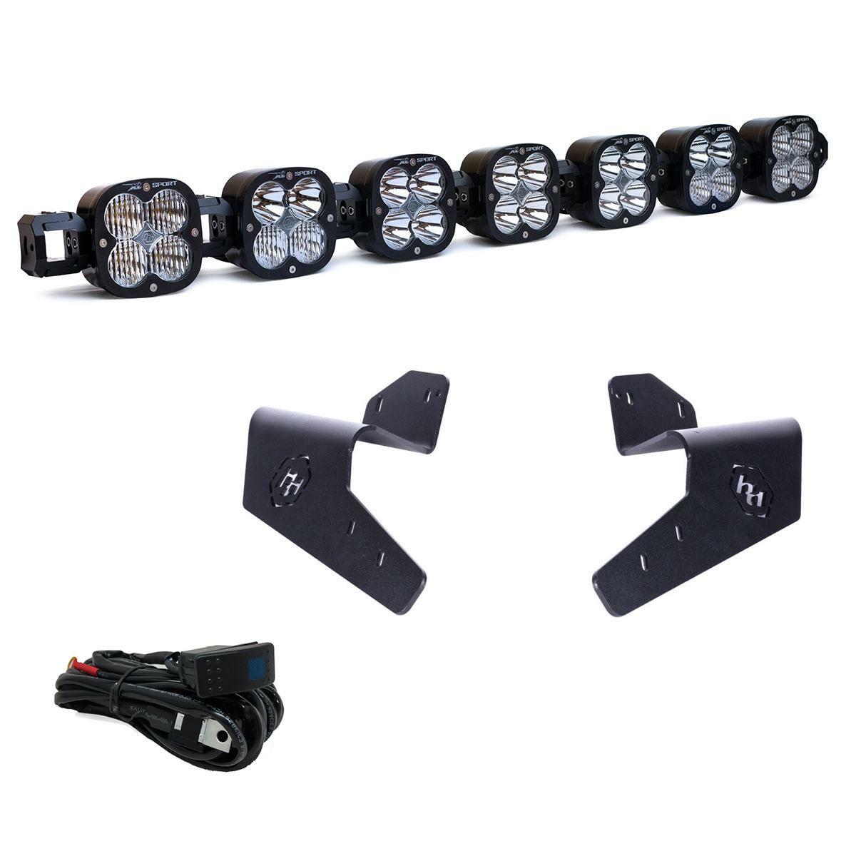 Baja Designs - Baja Designs 448200 Can-Am Maverick R 7XL Linkable Roof Mount Kit