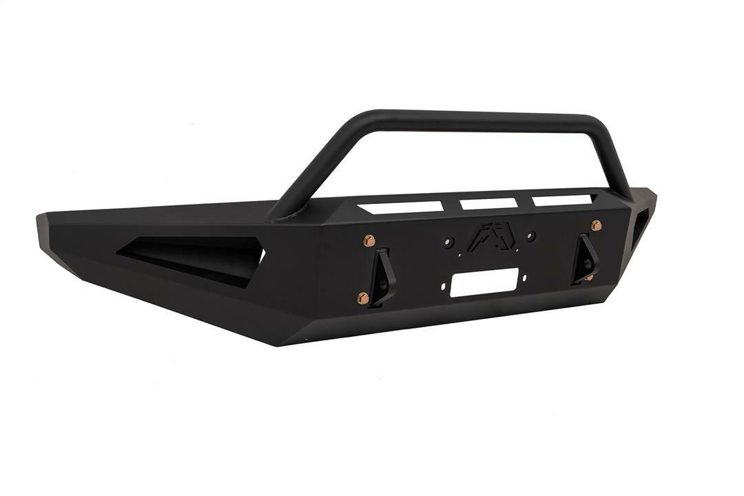 Fab Fours - 2017-2022 Ford SuperDuty F250-F550 Red Steel Front Bumper - FS17-RS4162-1