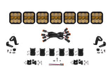 Diode Dynamics - SS5 Pro Universal CrossLink 7-Pod Lightbar Yellow Combo - DD7247