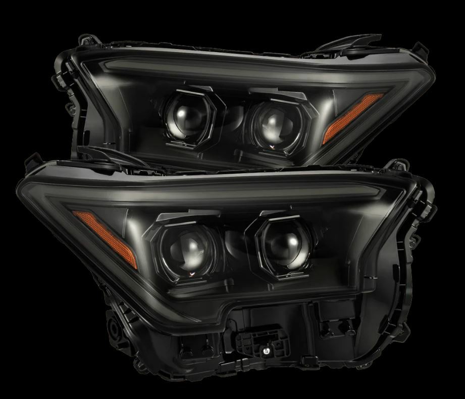 AlphaRex 880328 Projector Headlights Alpha Black