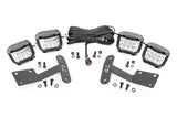 Rough Country - LED Light Kit - Ditch Mount - 3" OSRAM - Wide - Toyota Tundra (14-21) - 70839