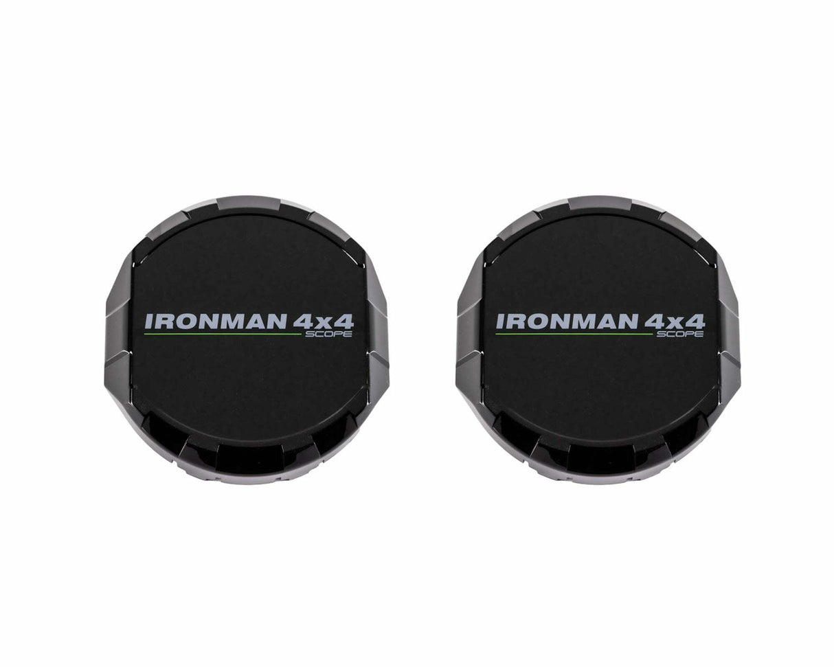 IronMan 4x4 - 7" Scope LED Driving Light Covers (Black) - IDL070COVERS