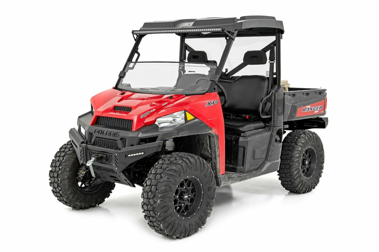 Rough Country - Bumper Wings - 6" Black Slimline LED Pair - Polaris Ranger 1000 Ranger XP 900 1000 - 93044