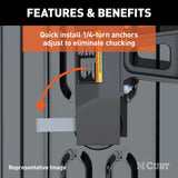 Curt - A16 5th Wheel Hitch, Select Silverado, Sierra 2500, 3500 HD, 8' Bed Puck System - 16091