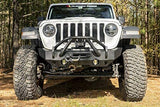 Rugged Ridge - HD Bumper, Stubby, Front; 07-18 Wrangler JK, 18-20 Wrangler JL, 2020 Gladiator JT - 11540.32