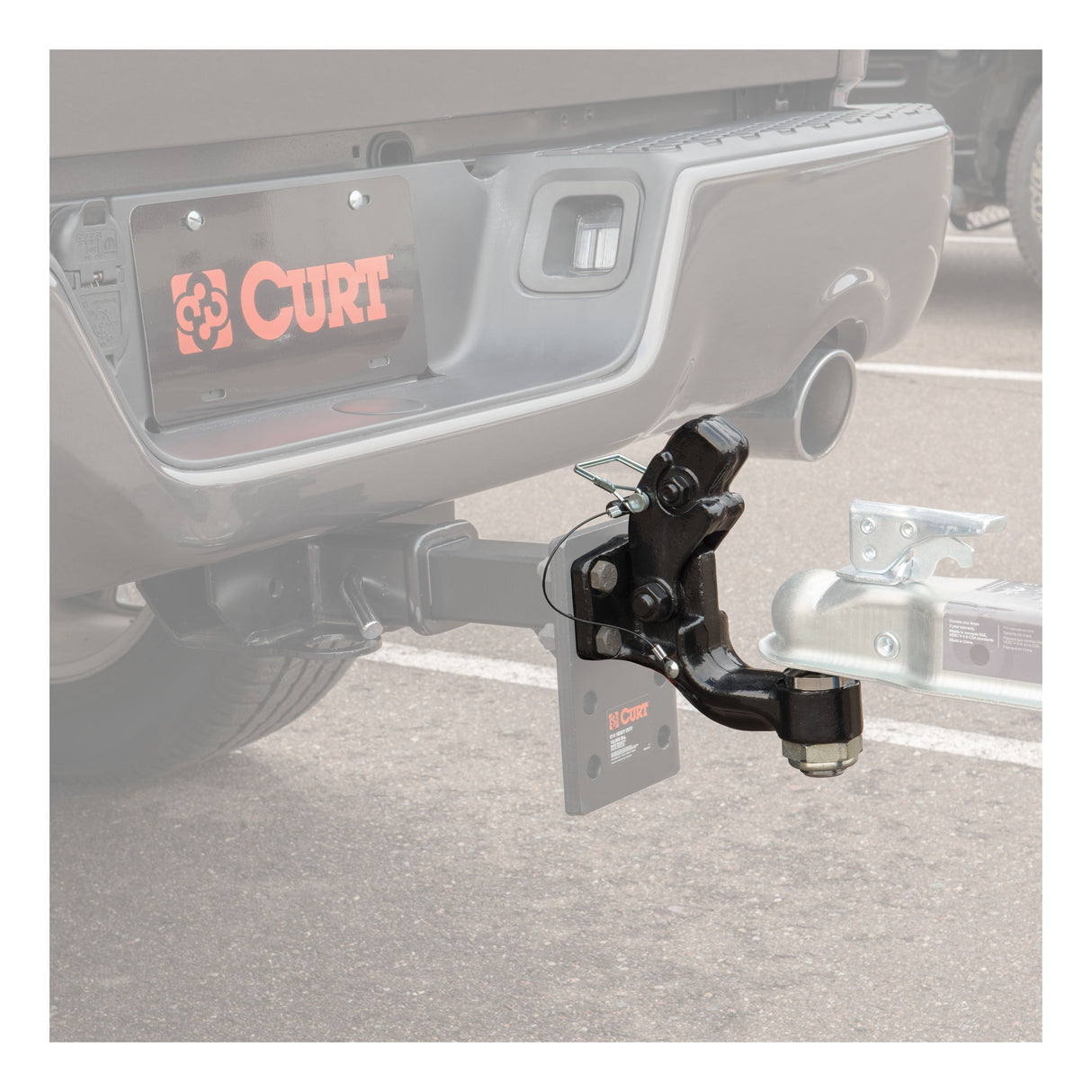Curt - Ball & Pintle Hitch (2-5/16" Ball, 16,000 lbs. Ball Capacity) - 48200