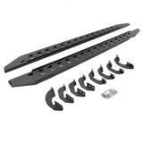 Go Rhino 69441687SPC - RB10 Slim Line Running Boards With Mounting Brackets - Textured Black