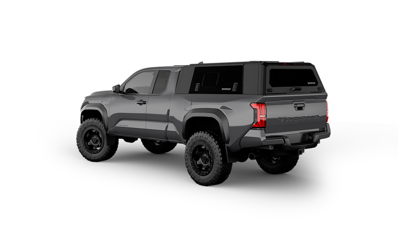 RSI Smartcap - Tacoma Truck Bed Cap SmartCapEVO Sport Matte Black For 24-Present Toyota Tacoma 6 Foot Standard Bed - EV1313-MB