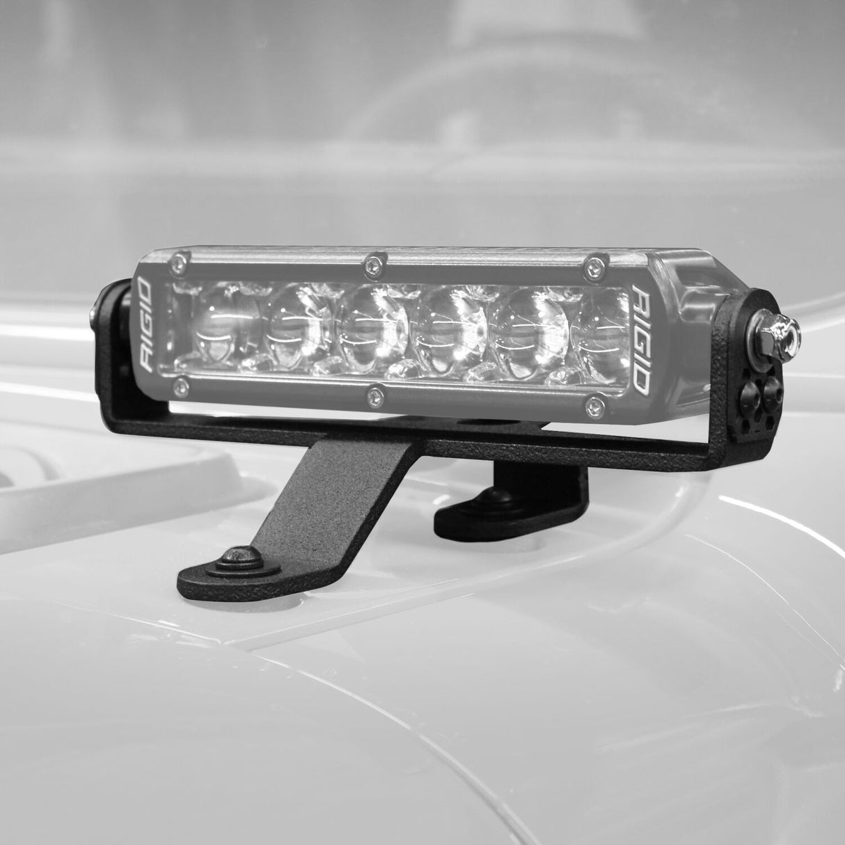 Go Rhino 730060T - XE Windshield Cowl Light Mount - Textured Black