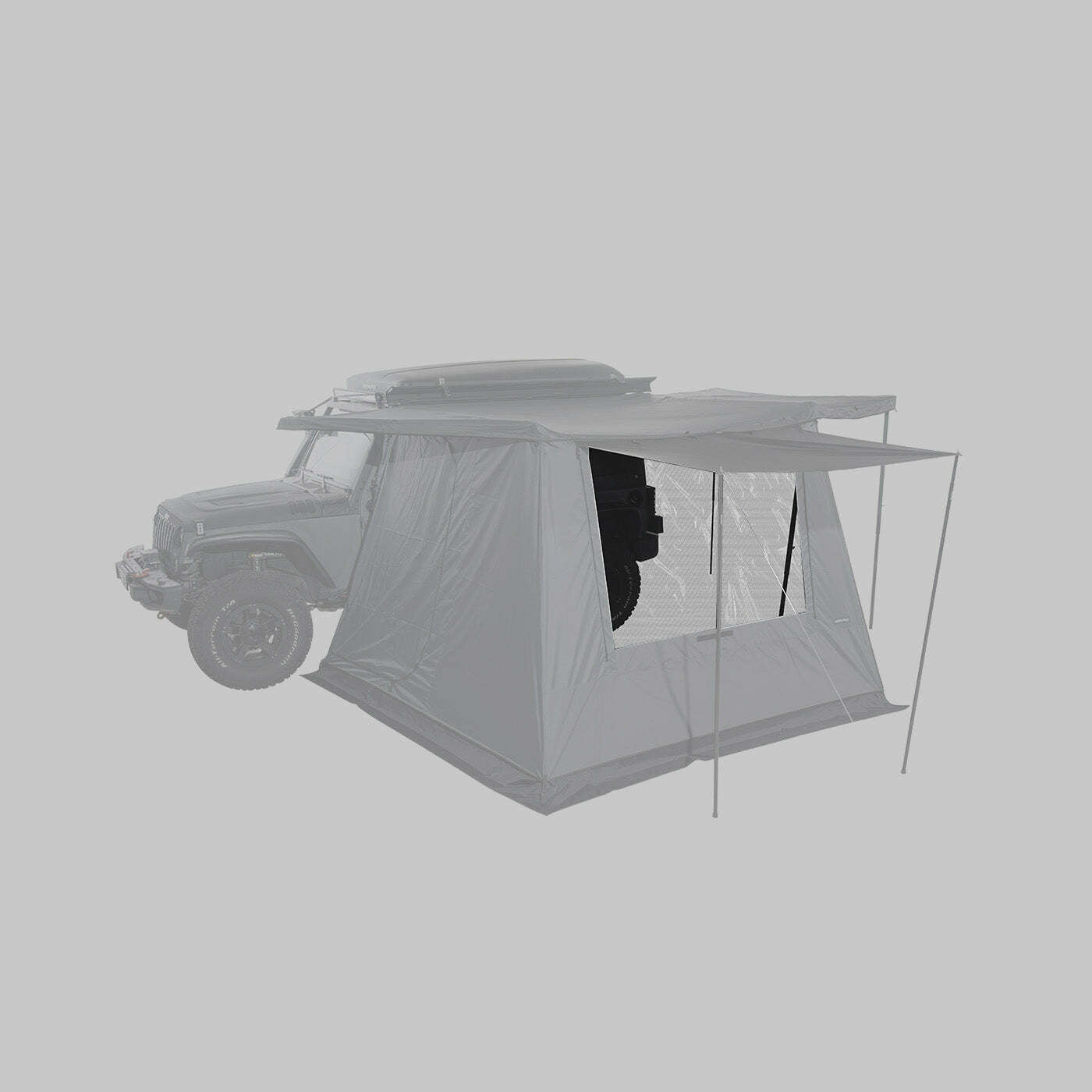 iKamper - ExoShell 270 Vista Window - Dark Grey - BC031-004