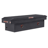 Weather Guard - Model 127-6-04 Saddle Box, Aluminum, Full Standard, Gunmetal Gray, 11.0 cu ft - 127-6-04