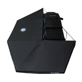 Overland Vehicle Systems - XD Nomadic 270 - Awning W/Lights and Black Out , Driver Side, Black Body, Black Trim and Black Travel Cover - 19690001