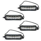 T-Rex Grilles - 1 Pc Laser Cut Pattern Mild Steel Revolver Grille Replacement - Includes Optional Aluminum Accent Trim, Includes (3) Amber running lights, Includes Universal Wiring Harness - 6515731