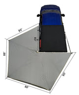 Overland Vehicle Systems - Freestanding 270 LT Degree Awnings With Walls Driver Side - 19579907