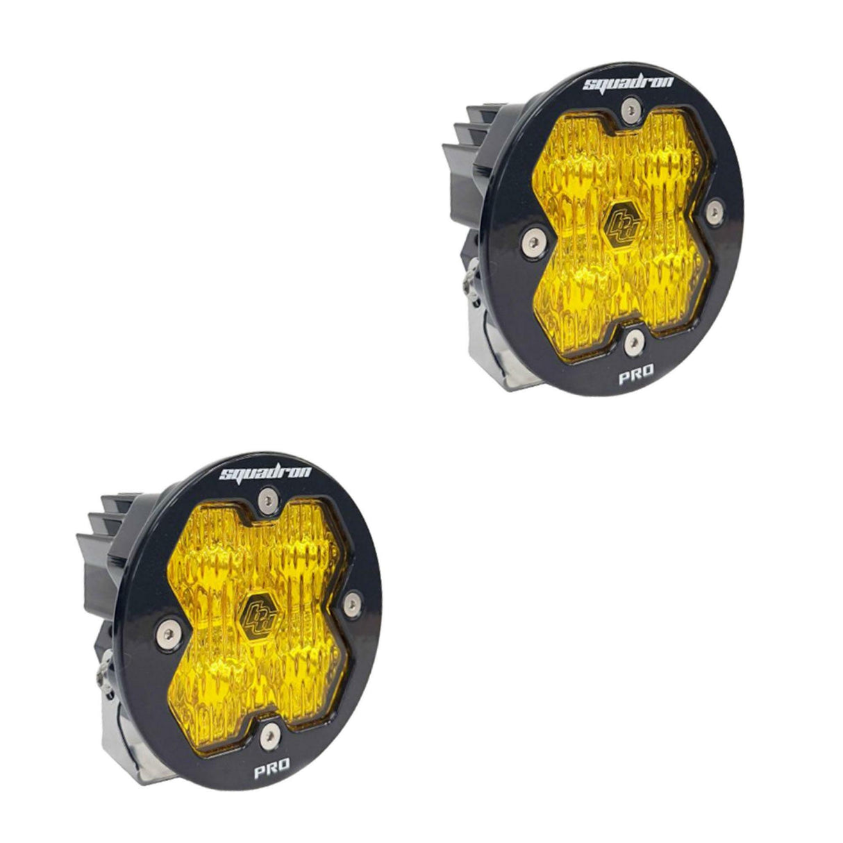 Baja Designs - 59-7815-2NH Squadron-R 2.0 Pro Black LED Auxiliary Light Pod Pair (No Harness)