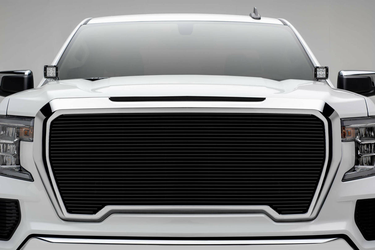 T-Rex Grilles - 2019-2021 GMC Sierra 1500 Billet Grille, Black, Aluminum, 1 Pc, Insert - PN #20213B - 20213B