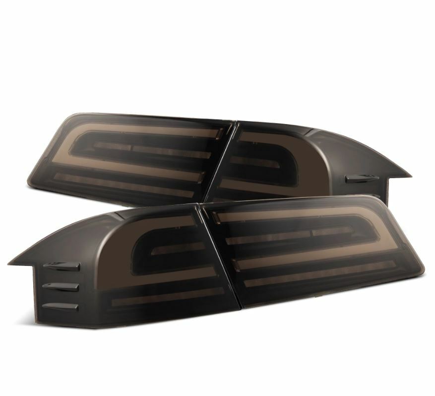 AlphaRex 601120 LED Taillights Black Smoke
