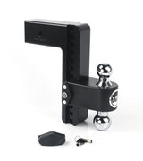 Weigh Safe 10" Drop Hitch with 3" Shank - WS10-3-CER-BLA