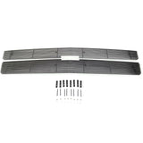 T-Rex Grilles - 2 Pc Horizontal Aluminum Billet Grille Overlay - 21112